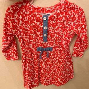 Old Navy Red and White dress